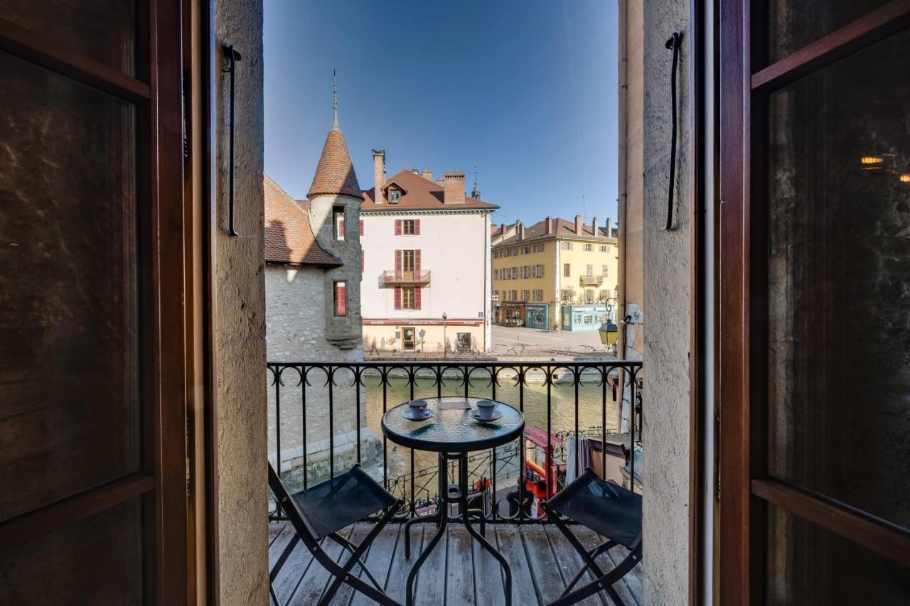 Le Balcon Perriere I - Charming Apartment With Direct View Of The Thiou Аннесі Екстер'єр фото