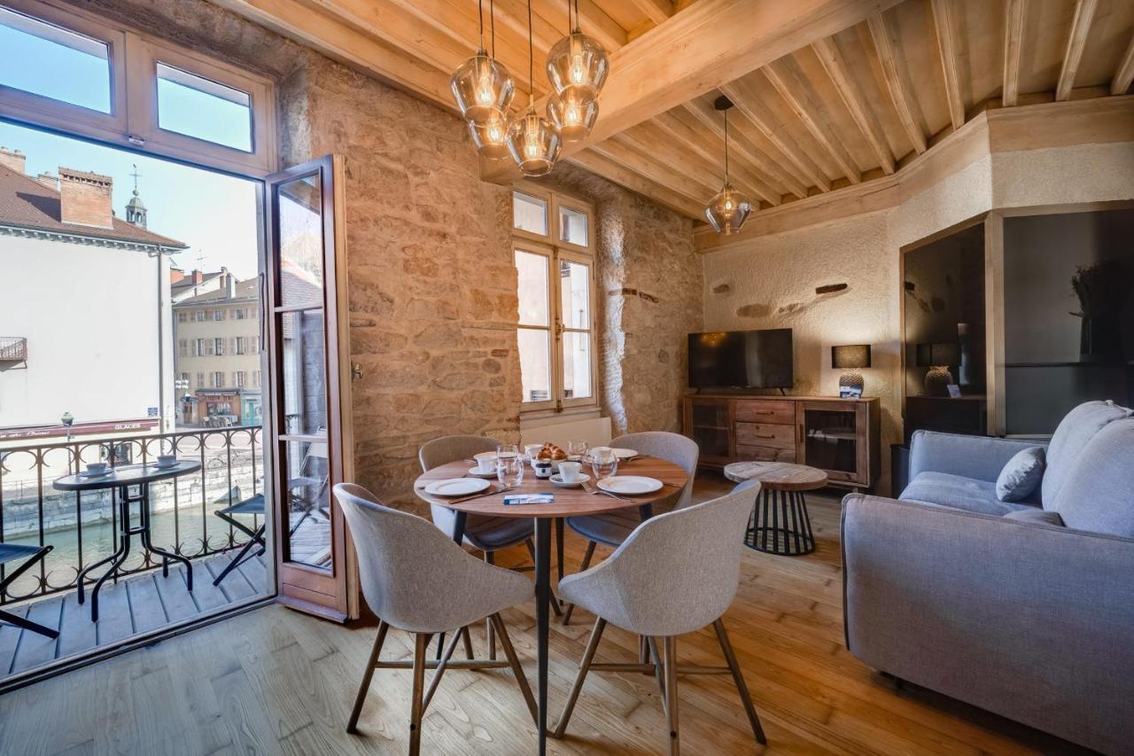 Le Balcon Perriere I - Charming Apartment With Direct View Of The Thiou Аннесі Екстер'єр фото