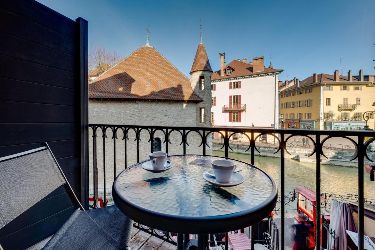 Le Balcon Perriere I - Charming Apartment With Direct View Of The Thiou Аннесі Екстер'єр фото